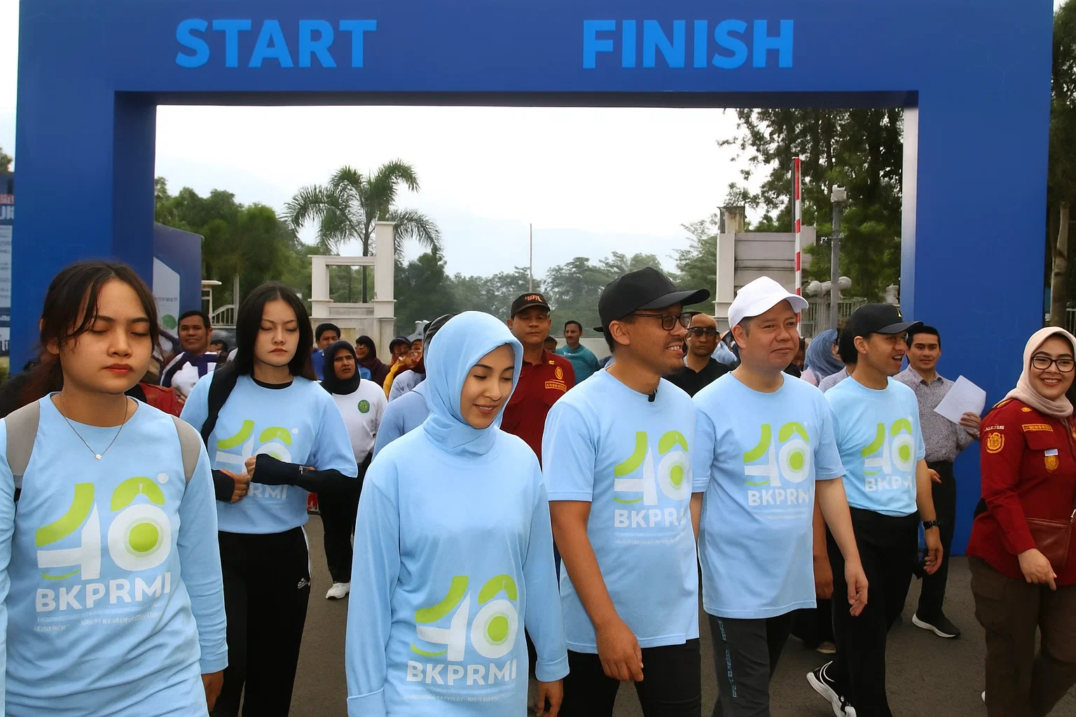 DPD RI Ajak Masyarakat Hidup Sehat Lewat Fun Walk