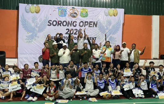 H. Hartono Apresiasi Sorong Open 2026 sebagai Ajang Pembinaan Atlet Badminton Papua