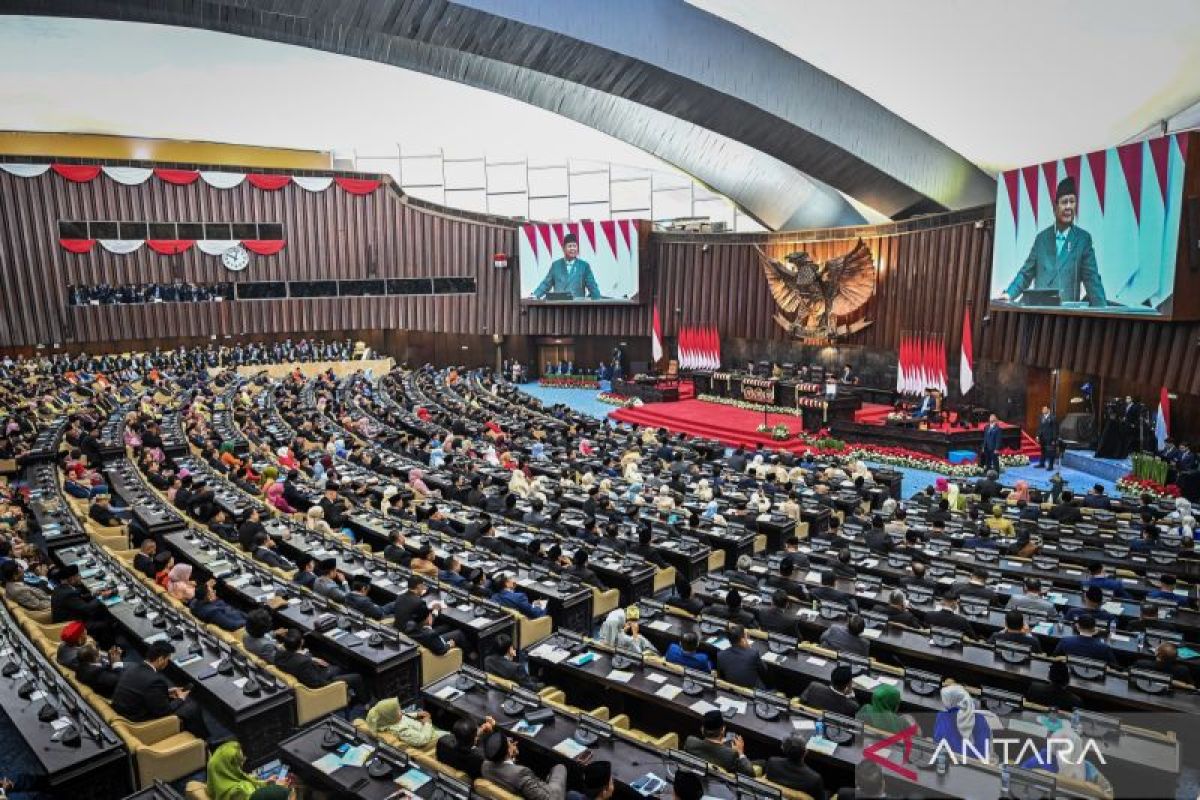 DPD RI Tayangkan Video Capaian Kepemimpinan Presiden Prabowo di Sidang Tahunan