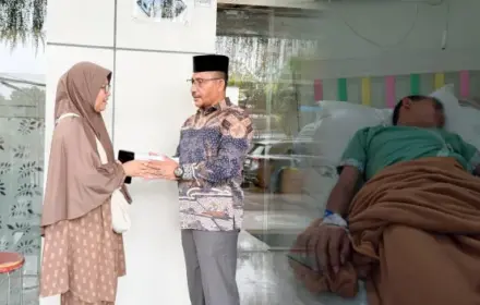 Haji Uma DPD RI Jenguk Faiz, Tanggung Biaya Makan Pendamping di Jakarta
