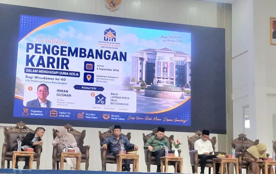 Irman Gusman Bekali Wisudawan UIN Mahmud Yunus dengan Lima Kunci Sukses