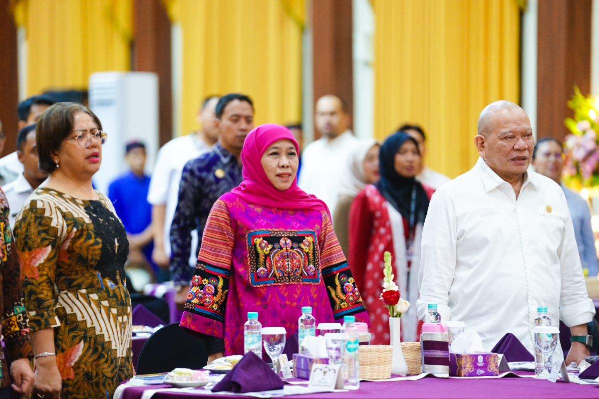 Khofifah Soroti Kekuatan Jawa Timur Saat Sambut Kunjungan DPD RI