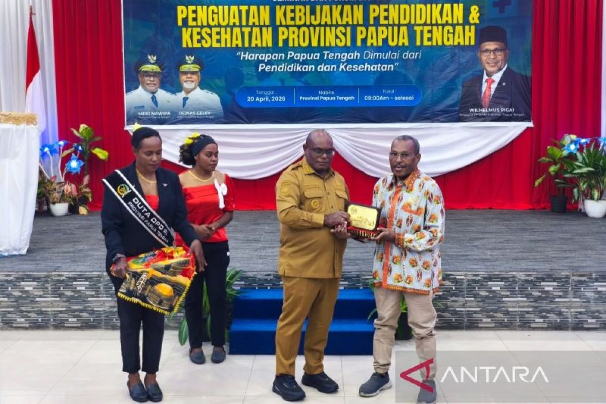Meki Nawipa Anggap DPD RI Mitra Strategis Perbaikan Pendidikan dan Kesehatan Papua Tengah