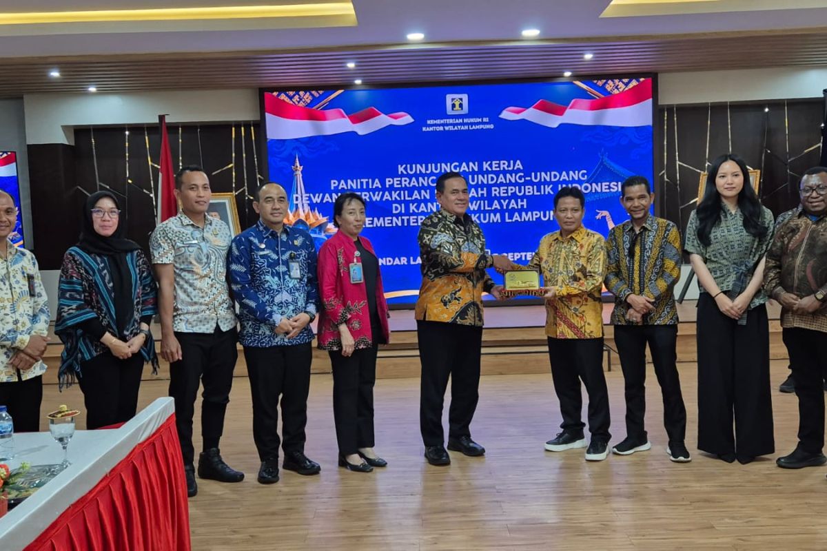 PPUU DPD RI Apresiasi Harmonisasi 63 Perda di Lampung