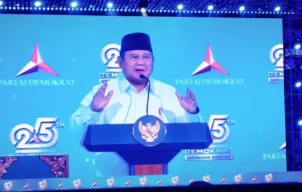 Prabowo Dorong Kolaborasi Bangun Bangsa pada HUT Demokrat