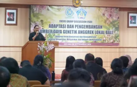 Putri Koster Dorong Anggrek Lokal Bali Kembali Diminati Masyarakat