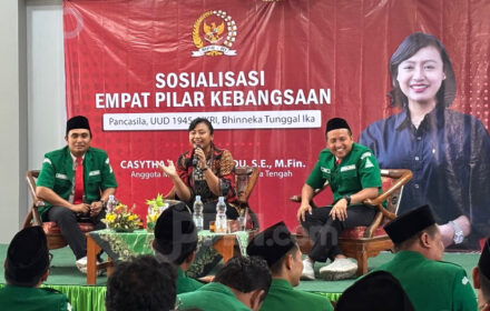 DPD RI Casytha Dukung GP Ansor Semarang Perkuat Kemandirian Ekonomi Kader