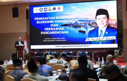 Ketua DPD RI Dorong Hilirisasi SDA dan Pemulihan Pascabencana di Sumatera
