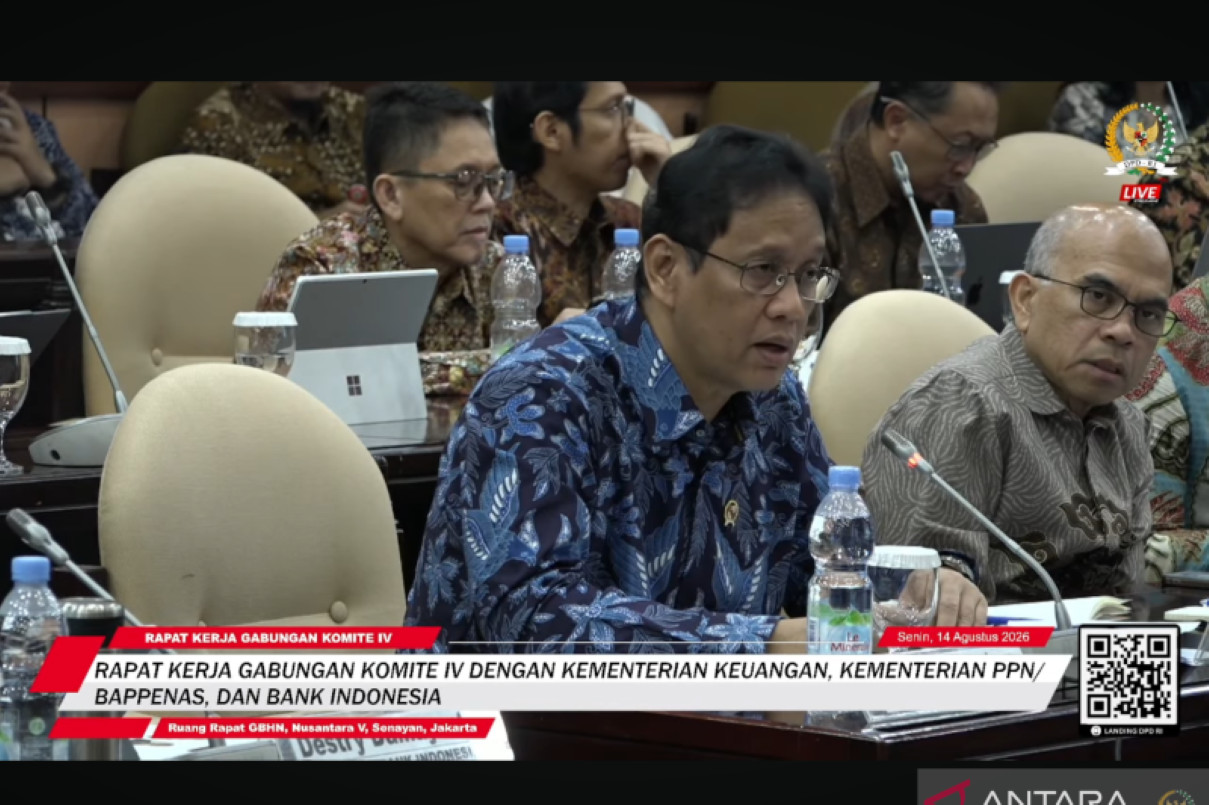 Purbaya Bahas Skema Utang Pemda ke SMI dalam Rapat DPD RI