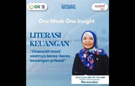 ONE WEEK ONE INSIGHT XXV Financial Reset: Saatnya Beres-Beres Keuangan Pribadi