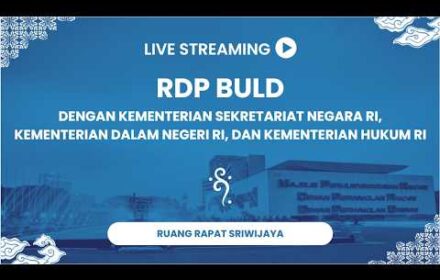 Rdp BULD dalam Rangka Pembahasan Sinergi Lintas Lembaga dalam Pemantauan Evaluasi Ranperda dan Perda