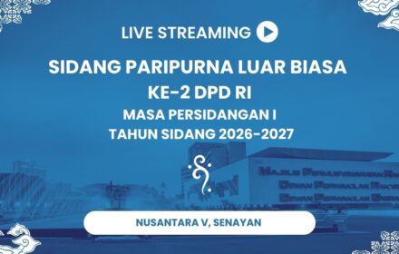 Sidang Paripurna Luar Biasa ke-2 Tahun Sidang 2026-2027