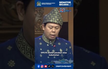 #3 Pidato Sultan B Najamudin di Hut ke-22 DPD RI
