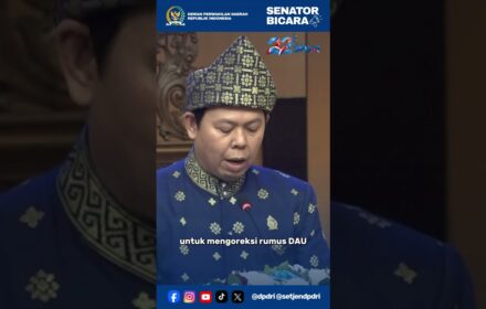 #6 Pidato Sultan B Najamudin di Hut ke-22 DPD RI