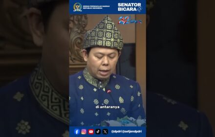 #7 Pidato Sultan B Najamudin di Hut ke-22 DPD RI