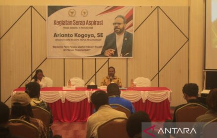 Arianto Kogoya Serap Aspirasi Ekraf Papua Pegunungan, Dorong Pasar untuk Produk Lokal
