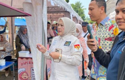 DPD RI Perkenalkan Produk UMKM Bengkulu Lewat Bazar Gratis dan Sembako Murah