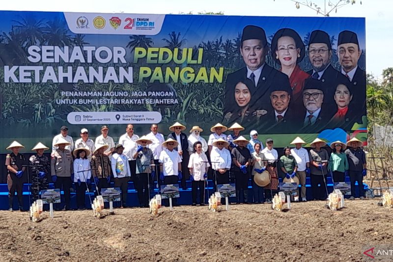 GKR Hemas dorong kolaborasi petani NTT lewat program ketahanan pangan DPD RI