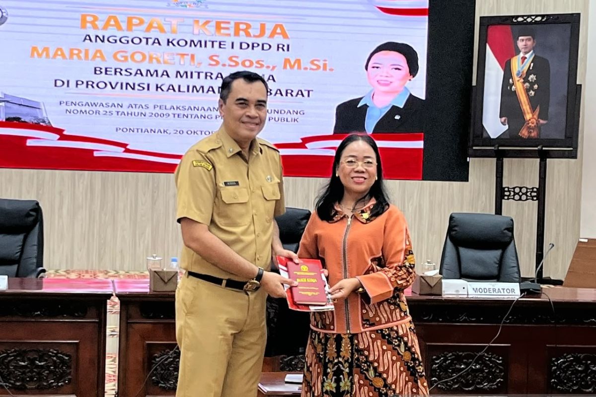 Maria Goreti Serap Masukan Kalbar soal Revisi Layanan Publik dan Masalah Pertanahan