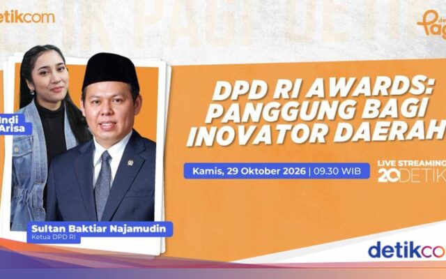 Sultan Najamudin Bahas Inovasi dan Gagasan di Balik DPD RI Awards 2026