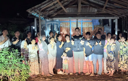 Anggota DPD RI Dayat El Salurkan Bantuan Air Bersih untuk Warga Tanah Laut