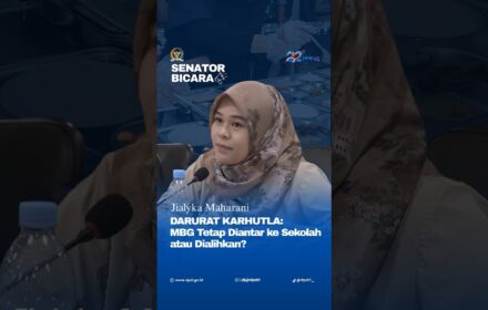 EVALUASI MBG DI AREA KARHUTLA: Senator Sumsel Minta BGN Siapkan Mitigasi Risko! #short