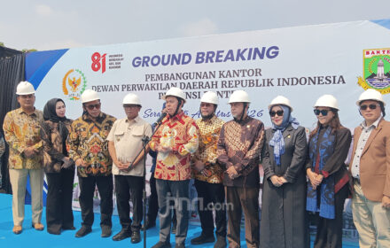 Pemprov Banten Bangun Kantor DPD RI di Serang untuk Wadah Aspirasi