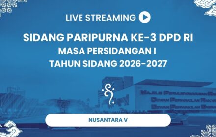 Sidang Paripurna ke-3 Masa Persidangan I Tahun Sidang 2026-2027