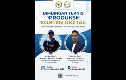 [Workshop] Bimbingan Teknis Produksi Konten Digital: dari Kamera Sampai ke Kalimat Pertama [Day 2]